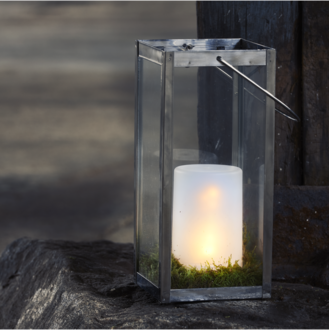 LED Stumpenkerze Flame Candle