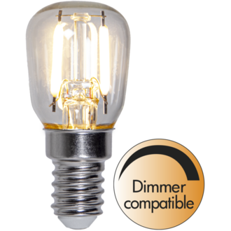 LED-Lampe E14 ST26 Clear White Filament