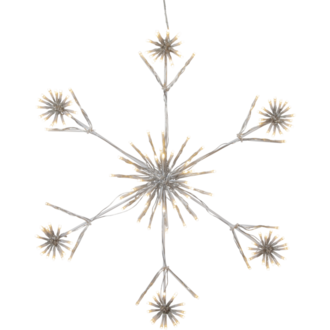 Silhouette Flower Snowflake