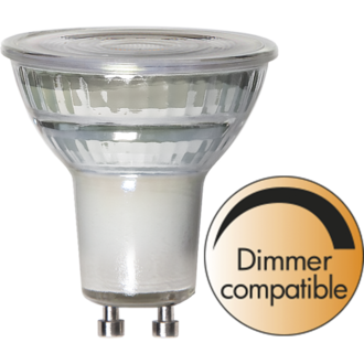 LED-Lampe GU10 MR16 Spotlight Glass